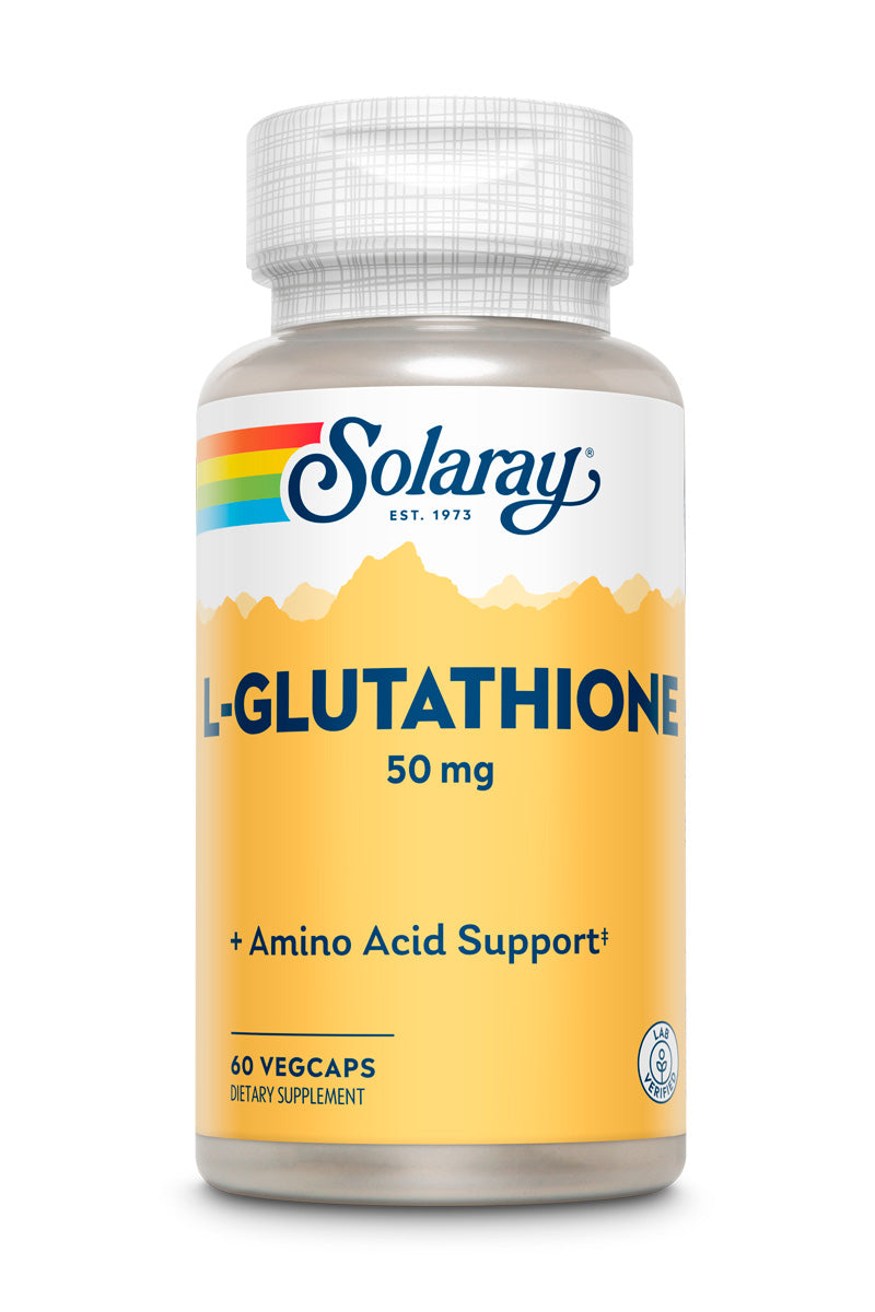 Solaray L-Glutathione Veg Cap (Btl-Plastic) 50mg | 60ct