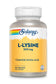 Solaray L-Lysine 500mg | Amino Acid | Healthy Cognitive, Immune System & GI Function, Bones, Joints & Skin Support | 120 VegCaps