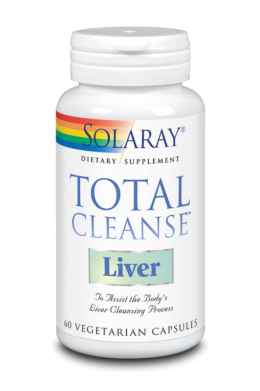 Solaray Total Cleanse Liver | Milk Thistle, Dandelion & More for Healthy Cleansing Support | 30 Servings | 60 VegCaps