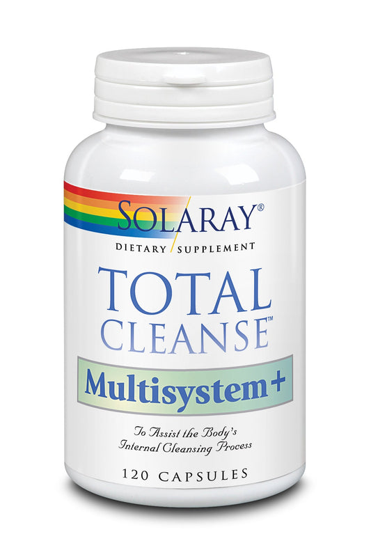 Solaray Total Cleanse Multisystem+, Capsule (Carton) 120ct