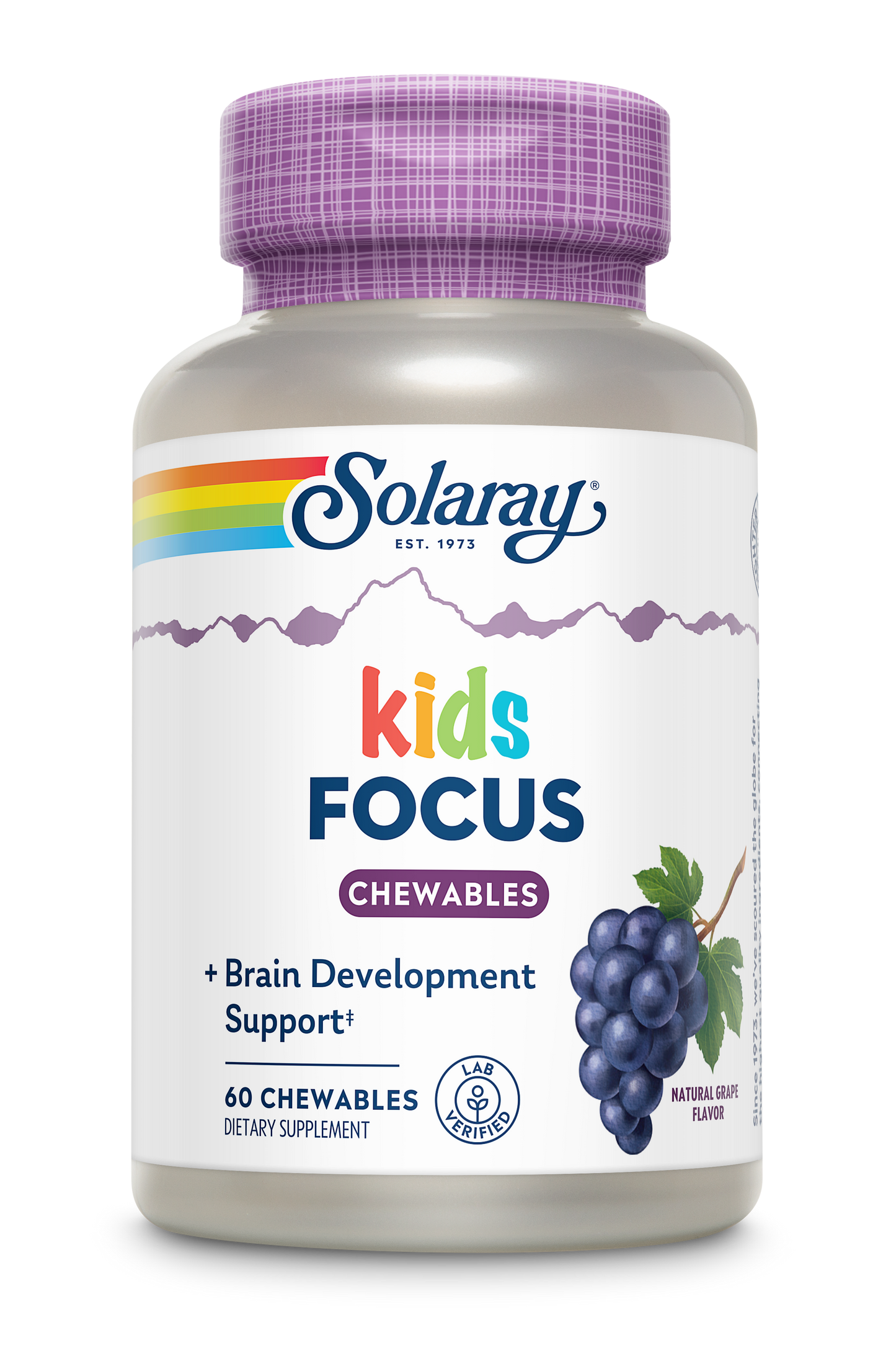 Solaray Focus for Children Supplements | 60 Count