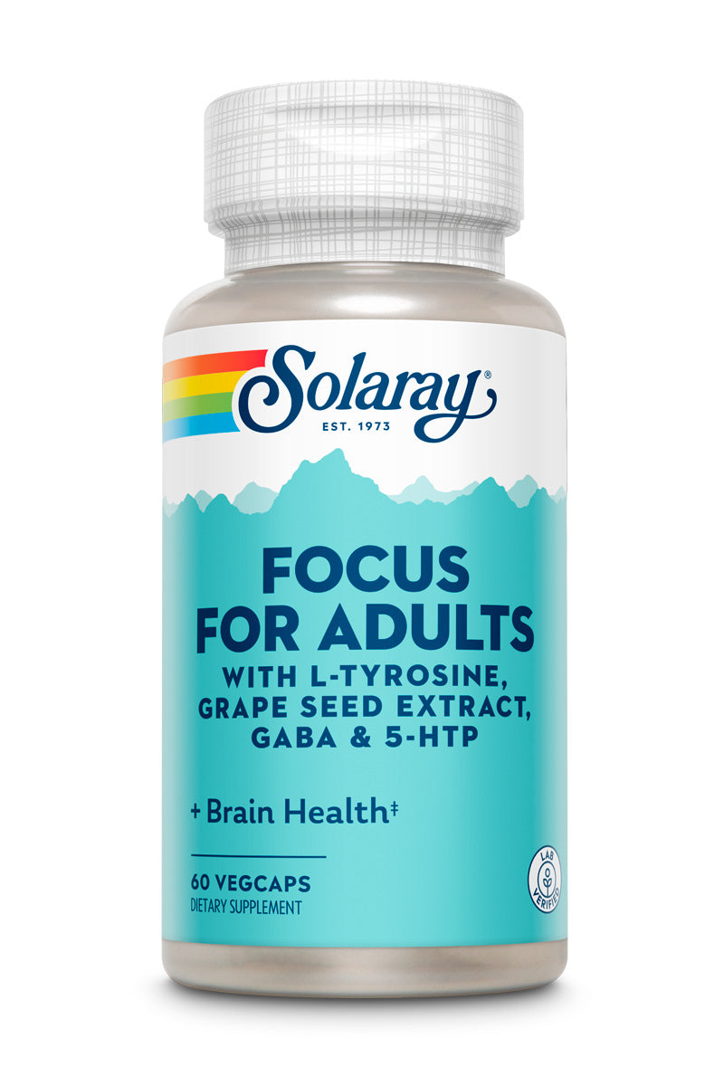 Solaray - Focus for Adults | 60 capsules