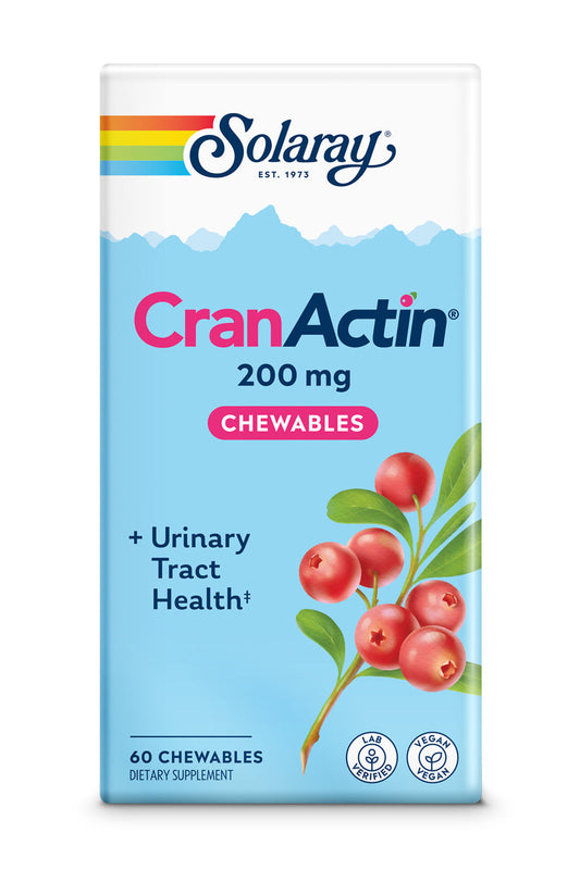 Solaray Cranactin 200 mg Chewable Tablets | 60 Count