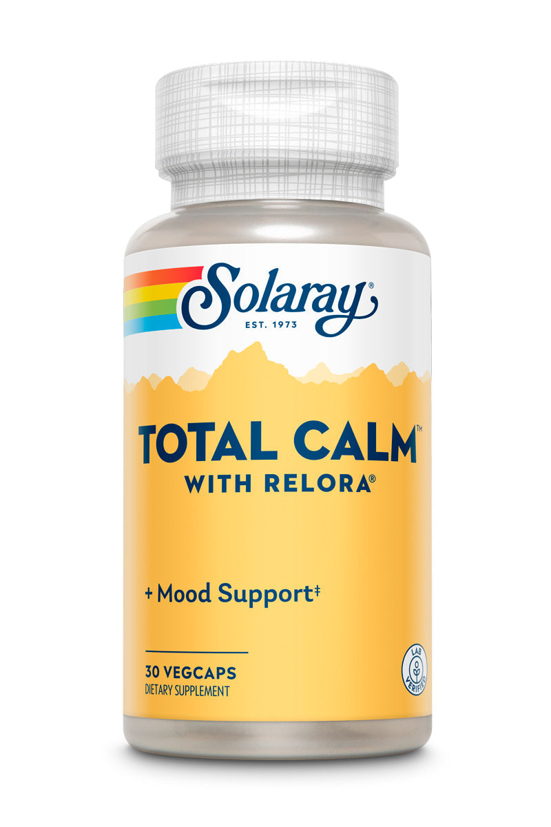 Solaray Total Calm, Veg Cap (Btl-Plastic) | 30ct