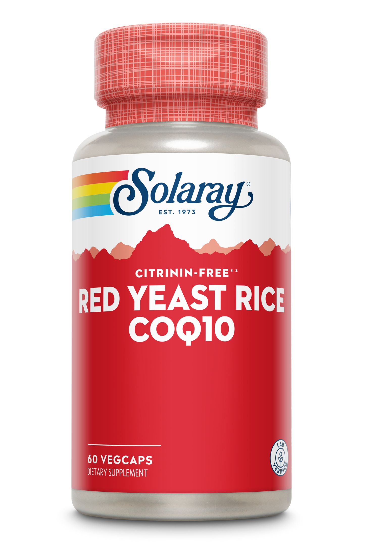 Solaray Red Yeast Rice Plus CoQ-10 | with Niacin for Added heart Health Support | Non-Irradiated & No Citrinin (90 CT)