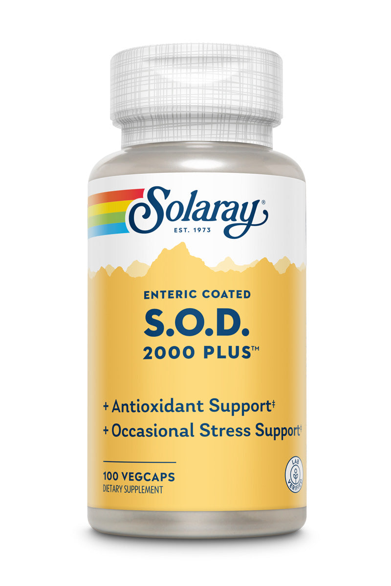 Solaray S.O.D. 2000 Plus, Capsule (Btl-Plastic) 400mg 100ct