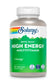 Solaray High Energy Multivitamin, No Iron, 1/Day, Timed-Release Formula, Whole Food & Herb Base 120 VegCaps