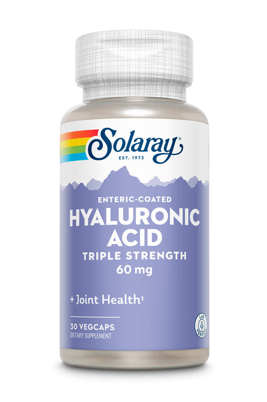 Solaray Triple Strength Hyaluronic Acid 60mg | 30 VegCaps