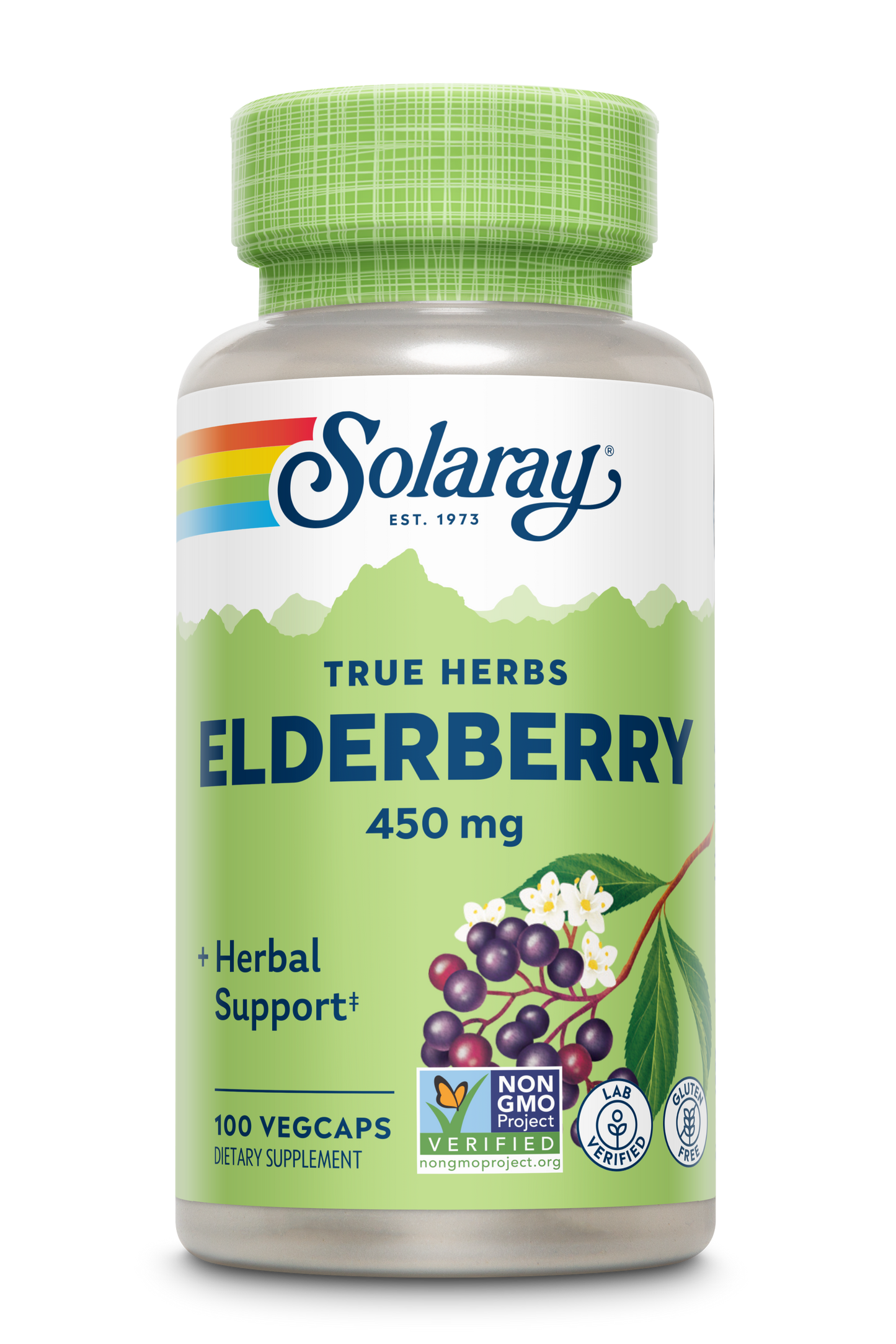 Elderberry Berry & Flower 450mg
