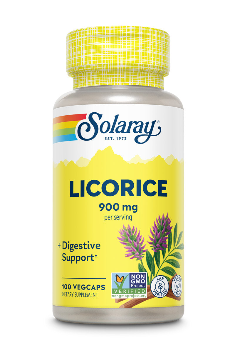 Solaray Licorice Root Supplement, 450 mg | 100 Count