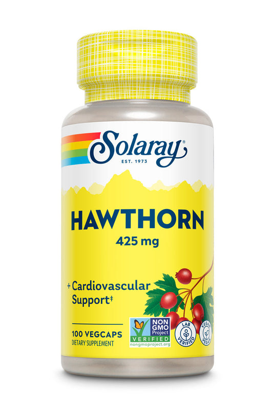 Solaray Hawthorn Berry 425mg | 100 VegCaps