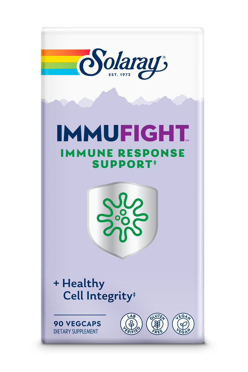 Solaray ImmuFight Immune Response | Promotes Healthy Cell Integrity | 90 VegCaps