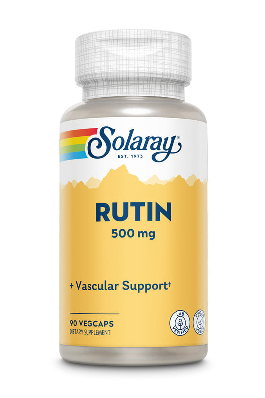 Solaray Rutin, Veg Cap (Btl-Plastic) 500mg | 90ct