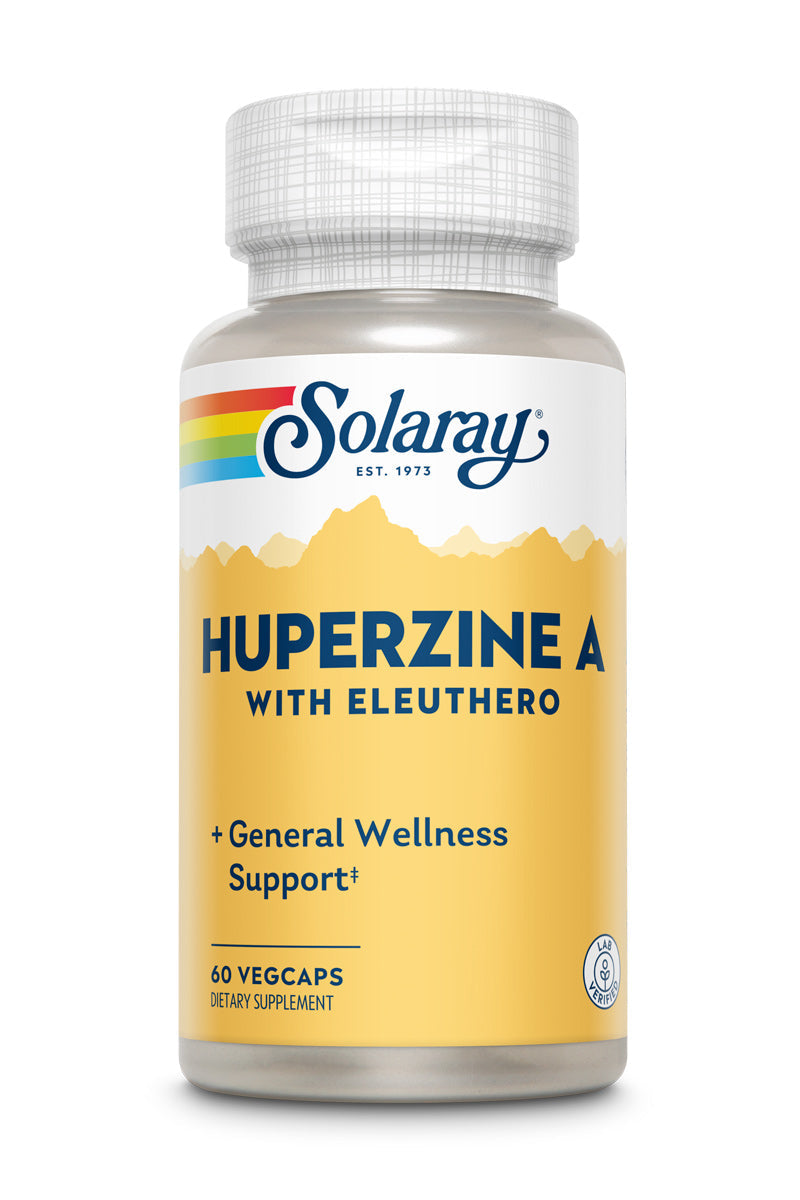 Solaray Huperzine A Capsules, 50mcg | 60 Count