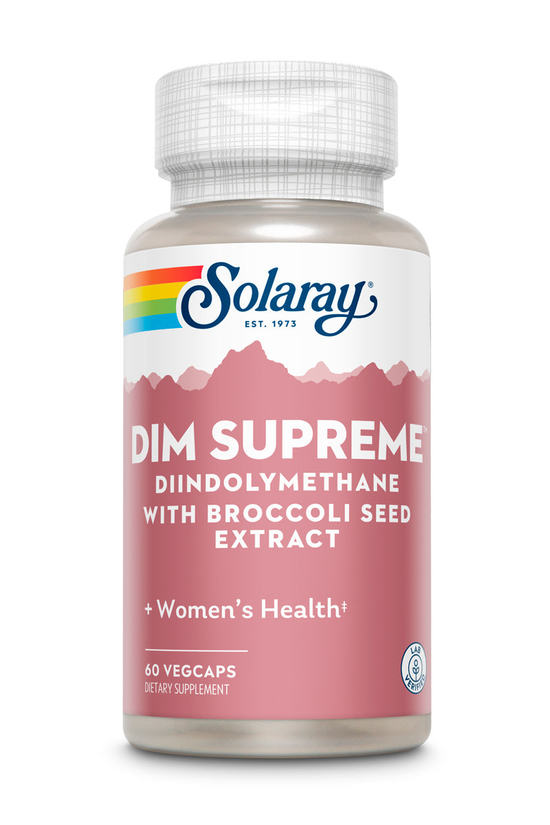 Solaray Dim Supreme, 100mg, 60 Count