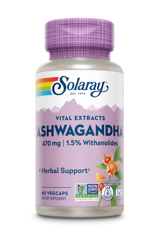 Solaray Ashwagandha Extract, 470mg