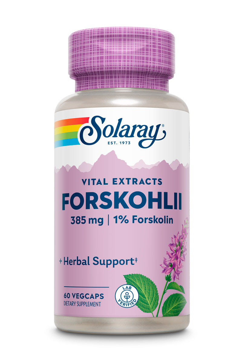 Solaray - Forskohlii, 385 mg | 60 capsules