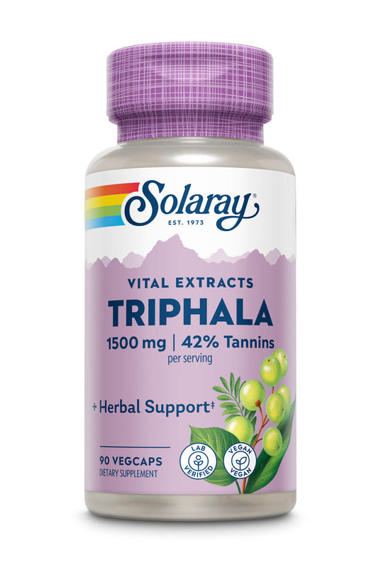 Solaray Triphala Extract 500 mg VCapsules | 90 Count