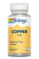 Solaray Copper 2 mg | Healthy Red Blood Cell Formation, Immune and Nerve Function Support | Non-GMO | 100ct