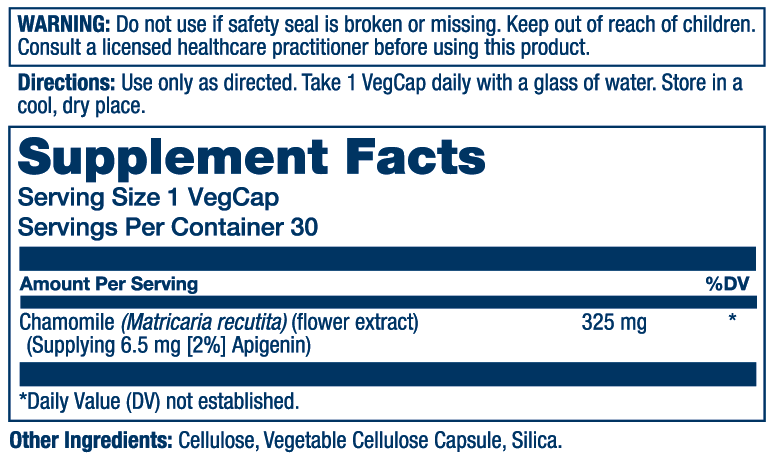 Solaray Chamomile Extract