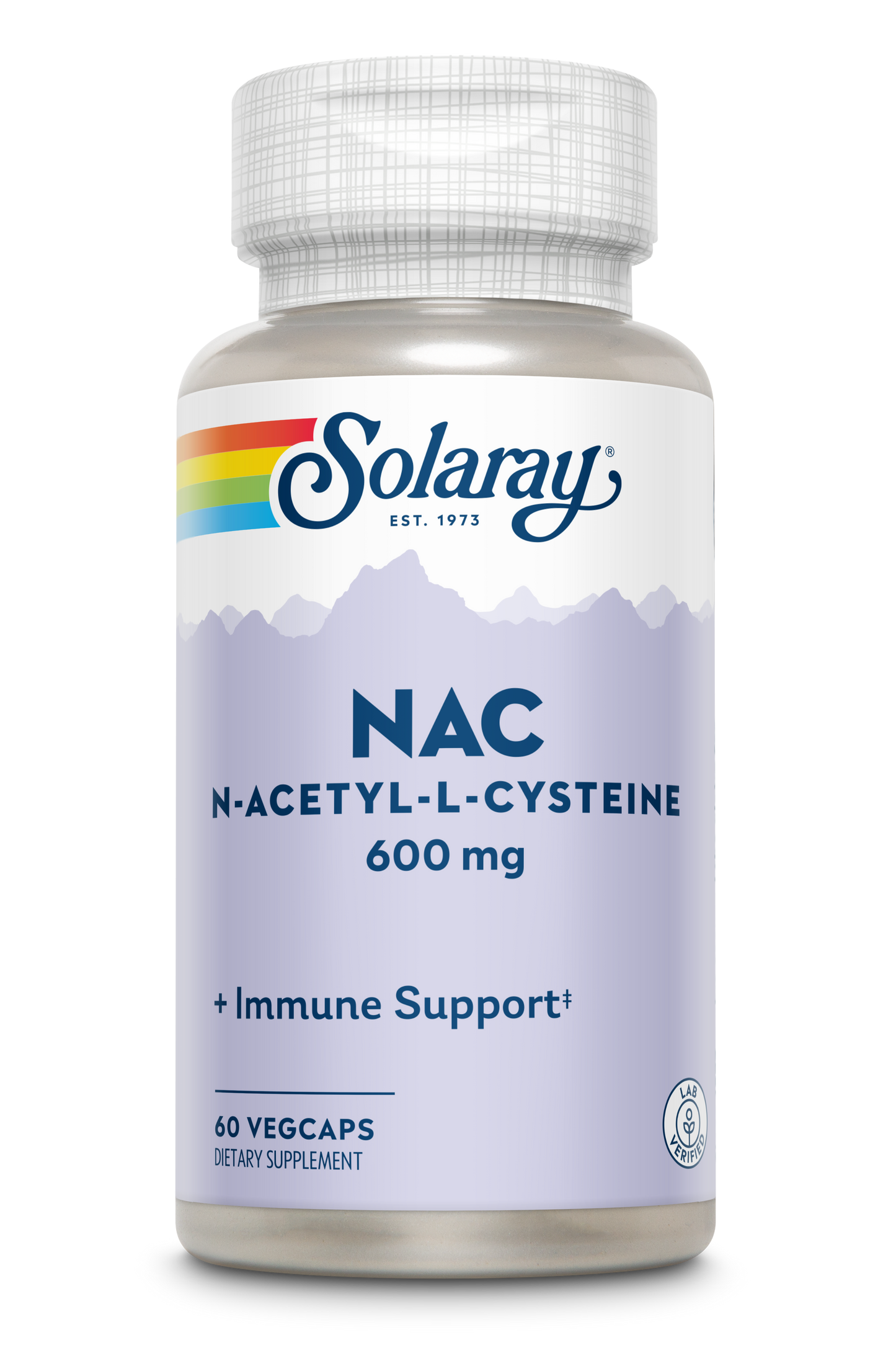 Solaray NAC N-Acetyl-L-Cysteine Supplement, 600 mg | 60 Count