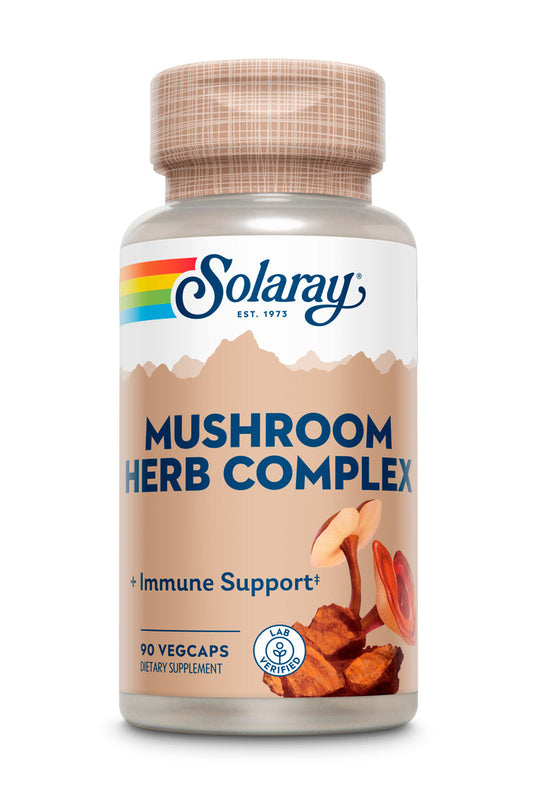 Solaray Mushroom Complete 8 Supplement | 90 Count