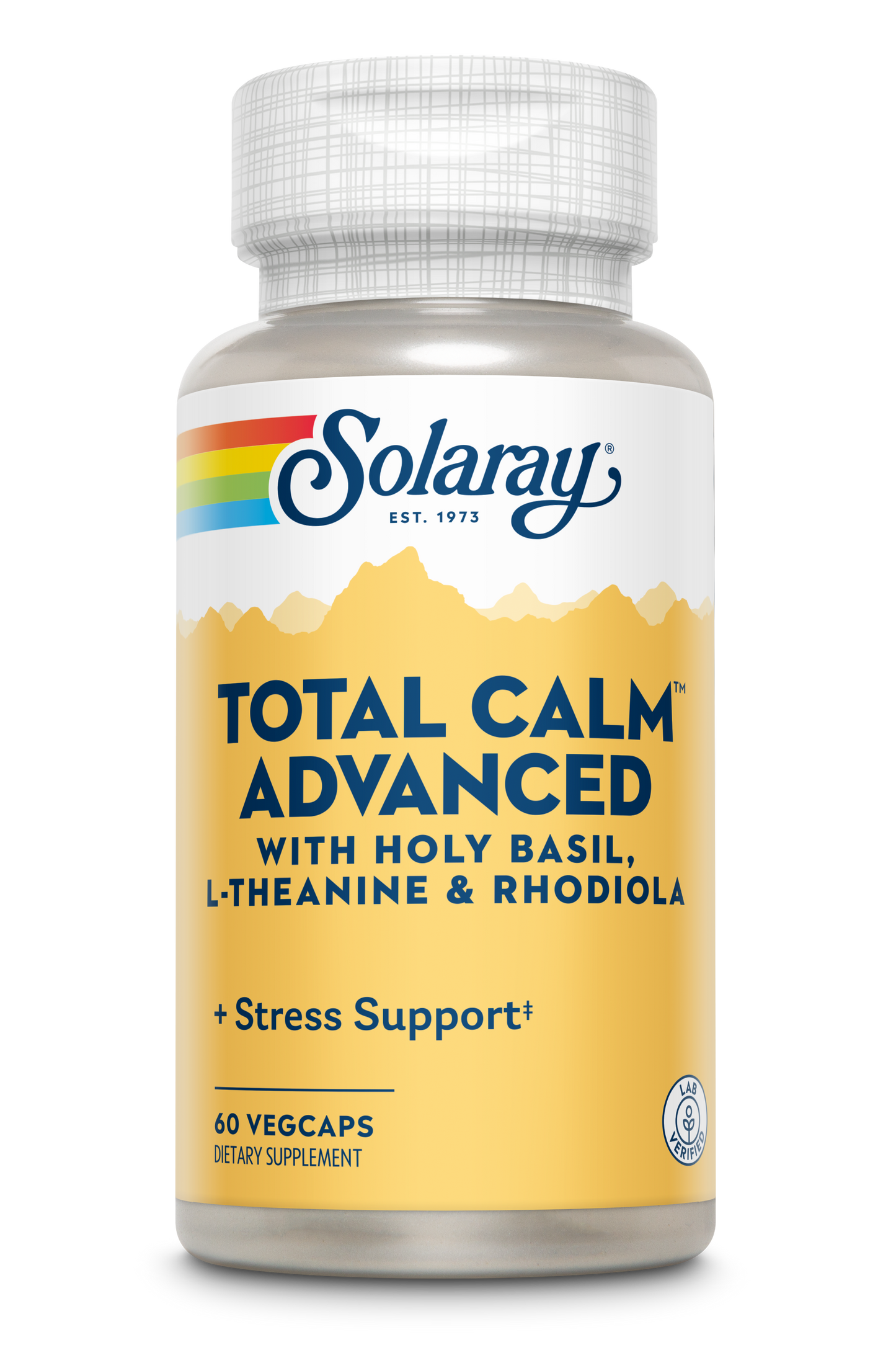 Solaray Total Calm Advanced Veg Capsules | 60 Count