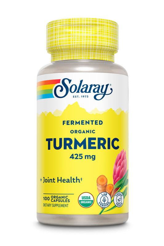 Solaray Fermented Turmeric Root 500mg | 100 VegCaps