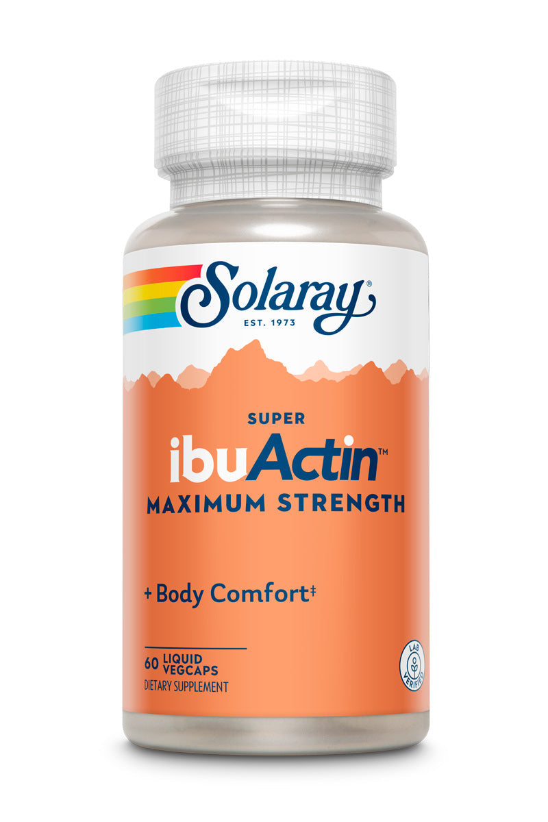 Solaray Super IbuActin | 60 capsules