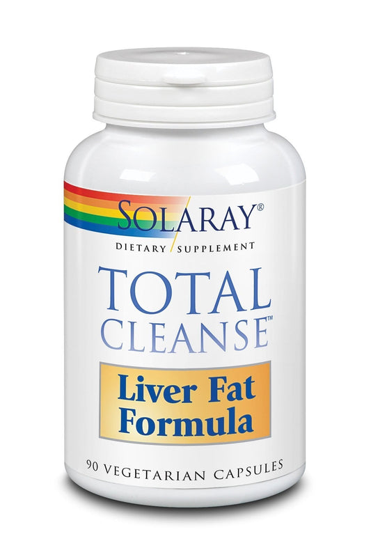 Solaray Total Cleanse Liver Fat Formula, Veg Cap (Btl-Plastic) | 90ct