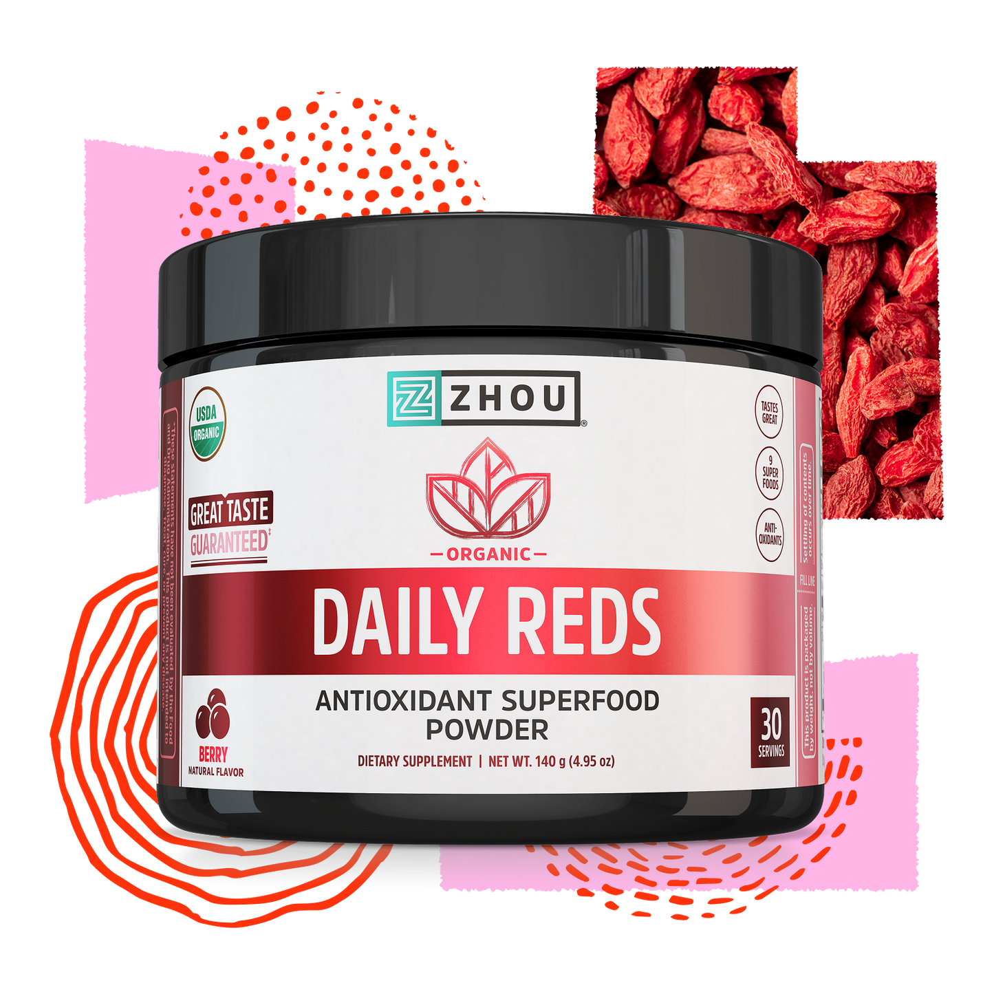 Zhou Nutrition Daily Reds