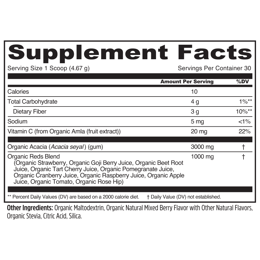 Zhou Nutrition Daily Reds