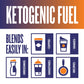 Zhou Nutrition Zhou MCT Oil Ketogenic Fuel | Quick Clean Energy for Body & Mind | 16 Fl Oz