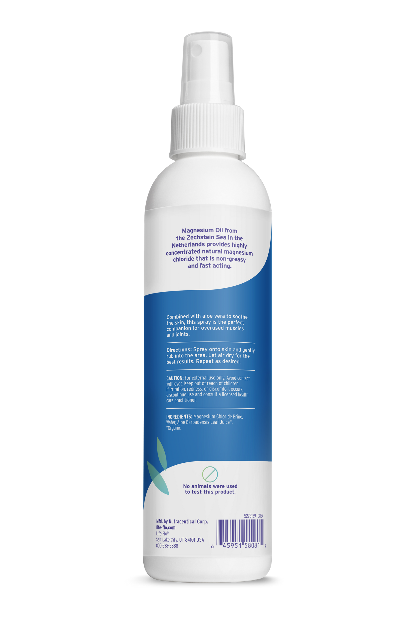 Magnesium Oil Spray with Aloe Vera