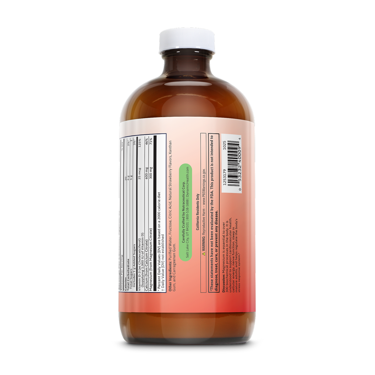 VitaLiquids Bone Support – Strawberry Flavor