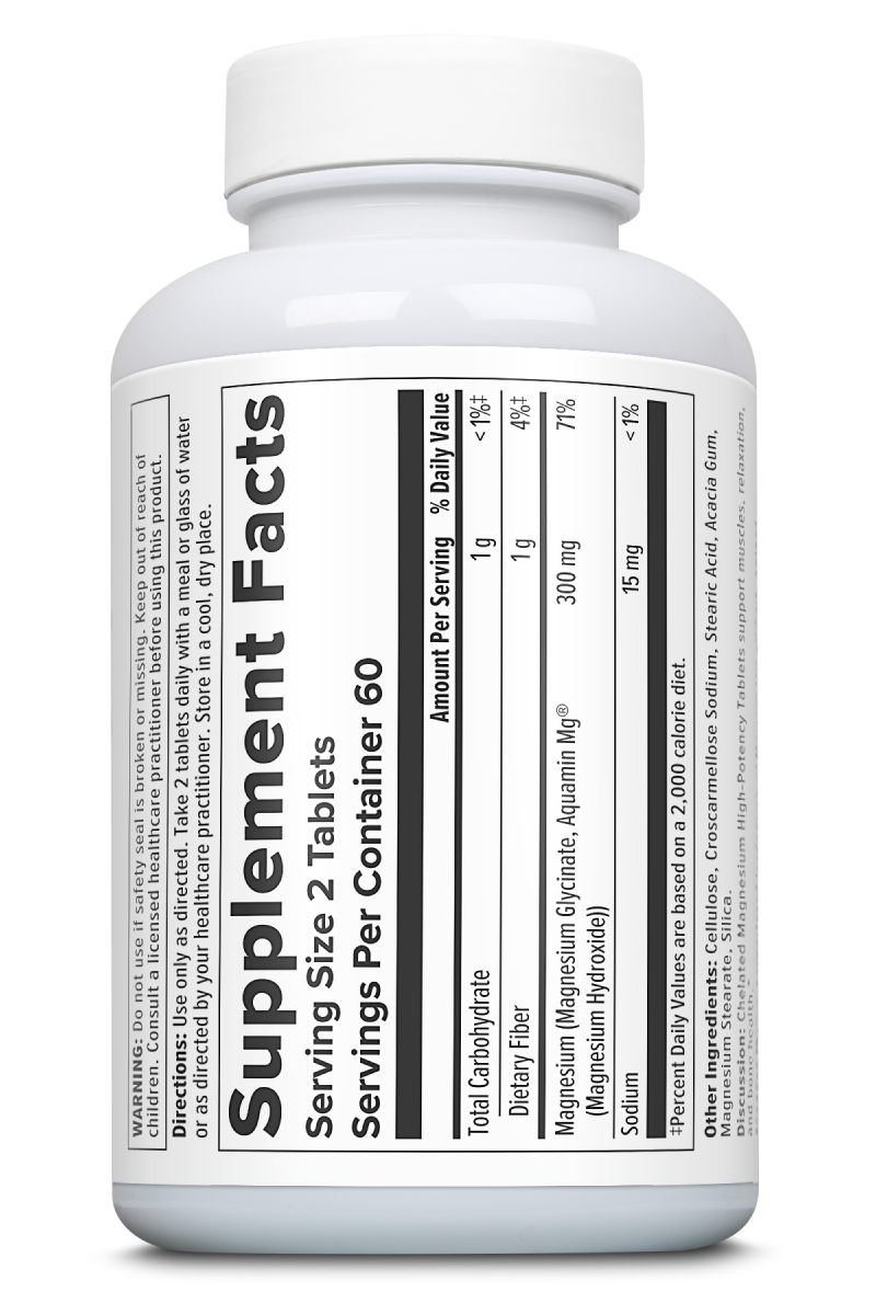 High Potency Chelated Magnesium