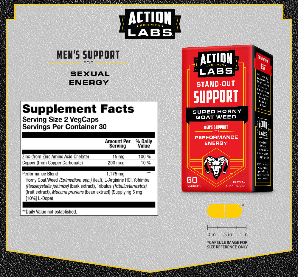 Stand-Out Support | Super Horny Goat Weed