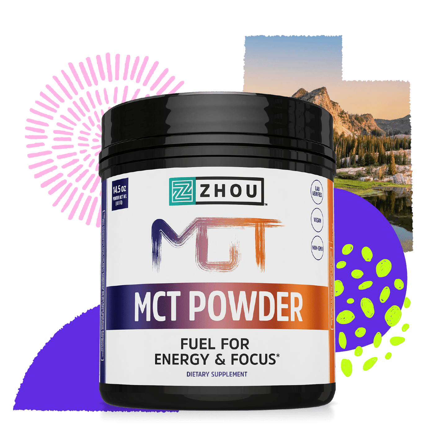 Zhou Nutrition MCT Powder