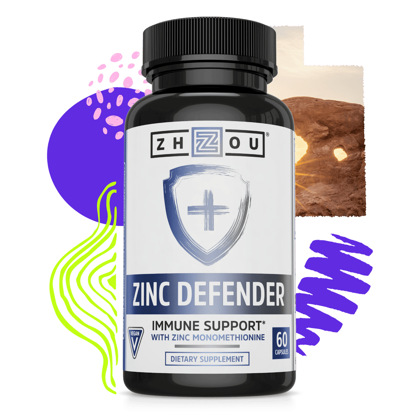 Zhou Nutrition Zinc Defender