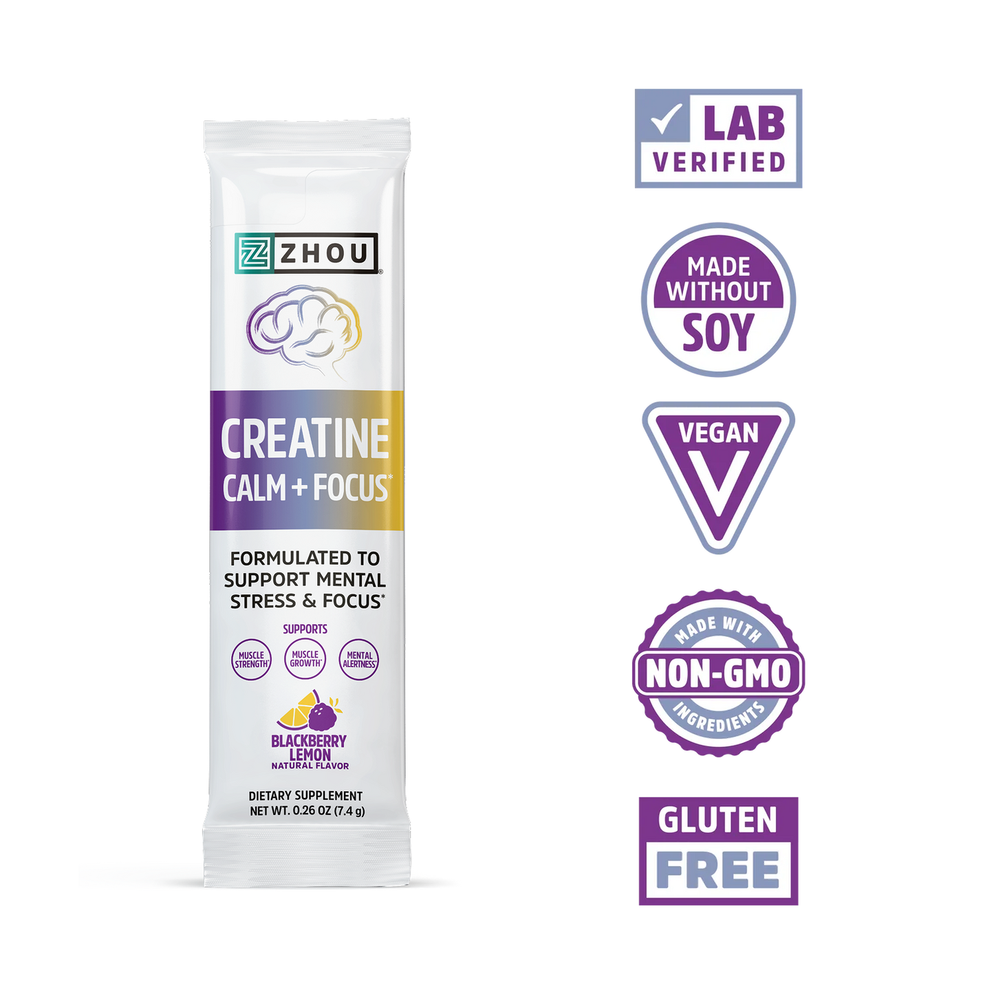 Creatine Calm + Focus (Stick Packs)