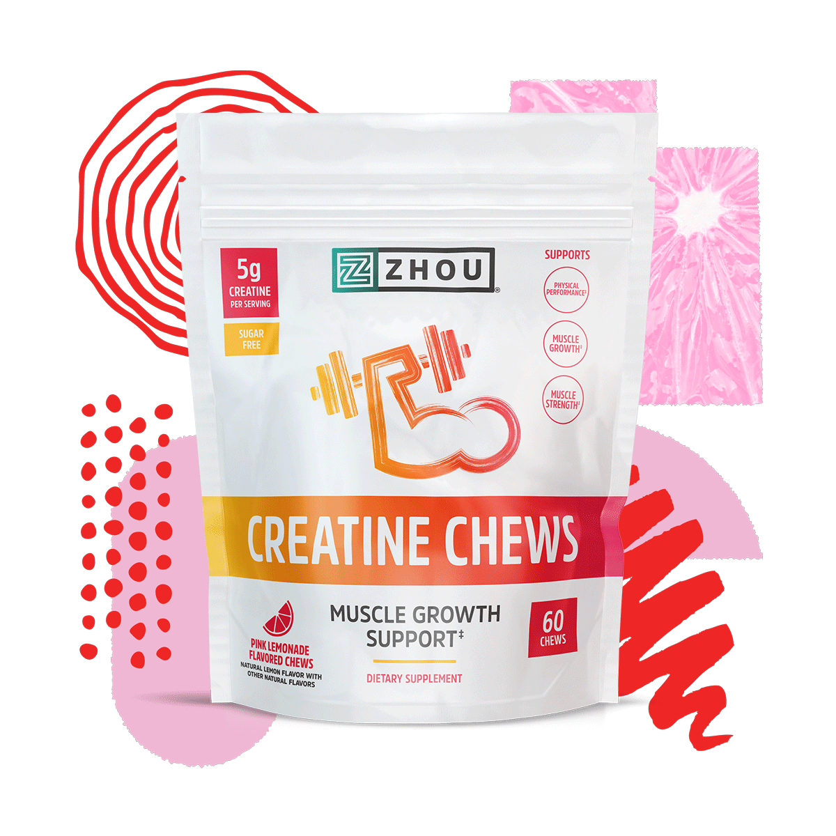 Zhou Nutrition Creatine Gummies