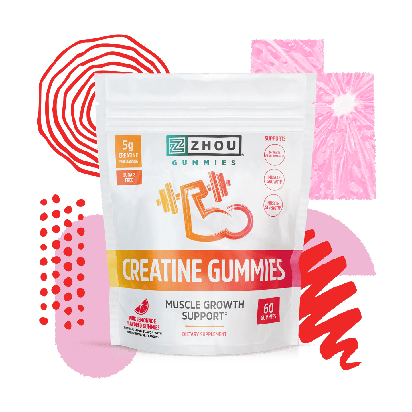 Zhou Nutrition Creatine Gummies