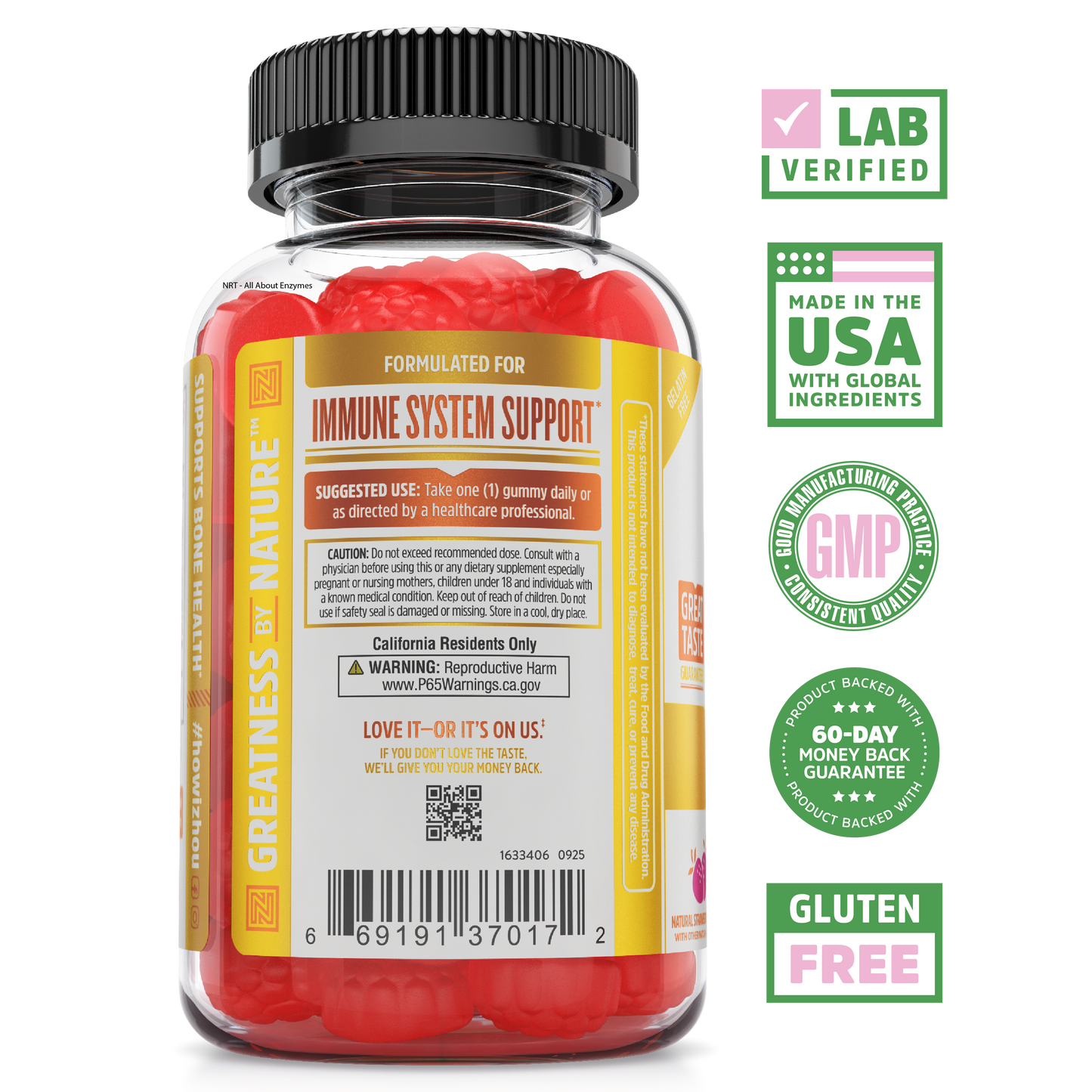 Zhou Nutrition D3 + K2 Gummies