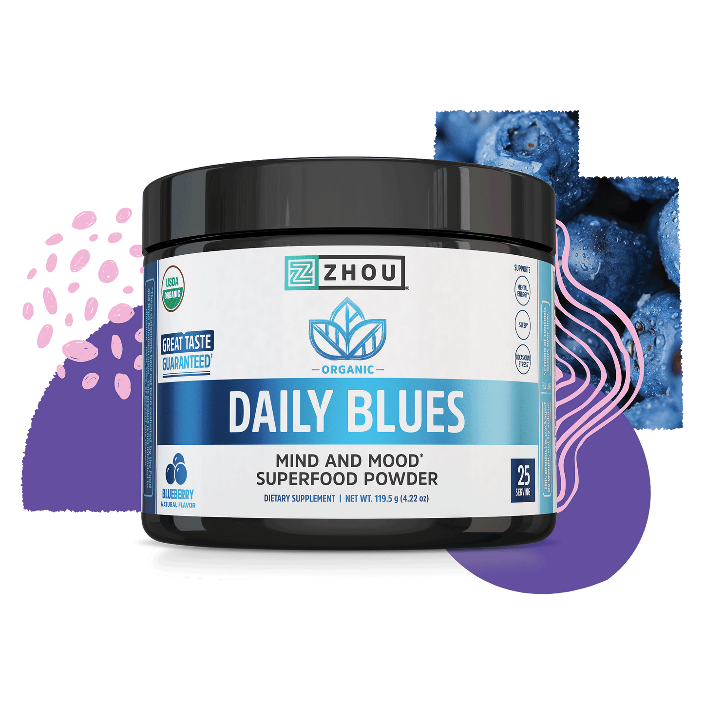 Zhou Nutrition Daily Blues