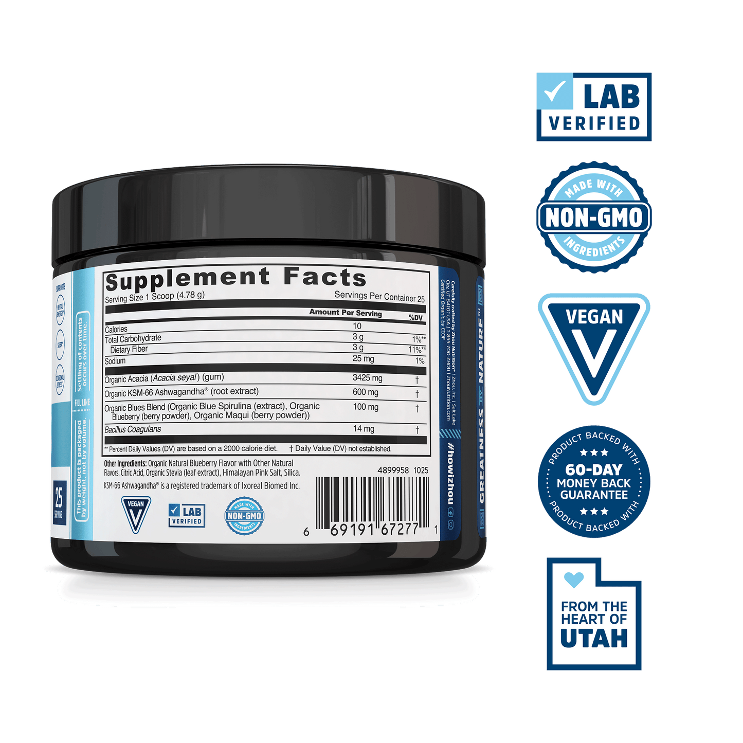 Zhou Nutrition Daily Blues
