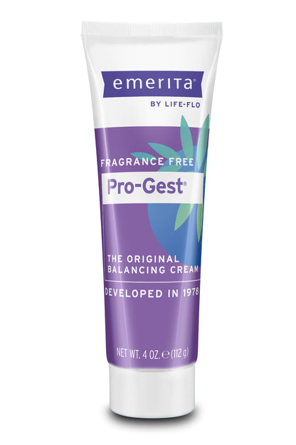 Emerita Pro-Gest Balancing Cream, The Original Progesterone Cream for Optimal Balance at Midlife