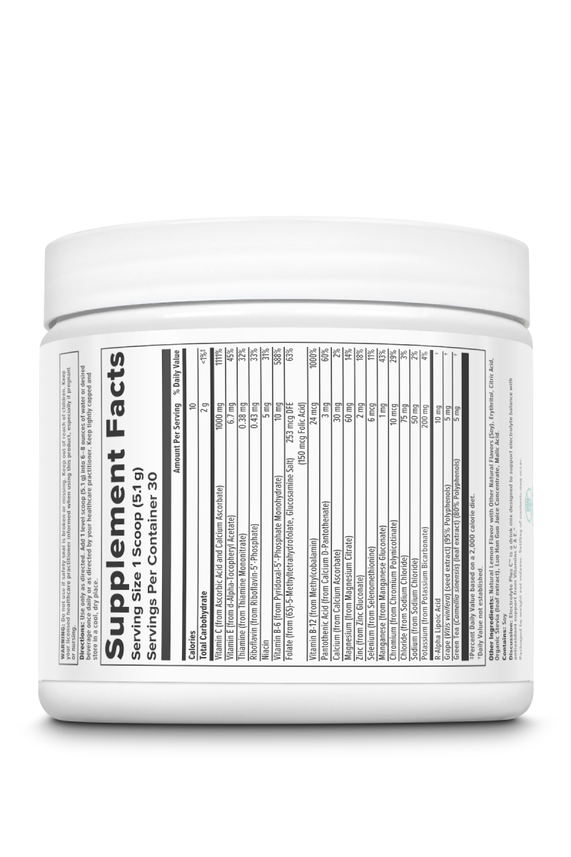 Electrolyte Plus C : 10410: Fine, Lemon Lime (Btl-Plastic) 150g