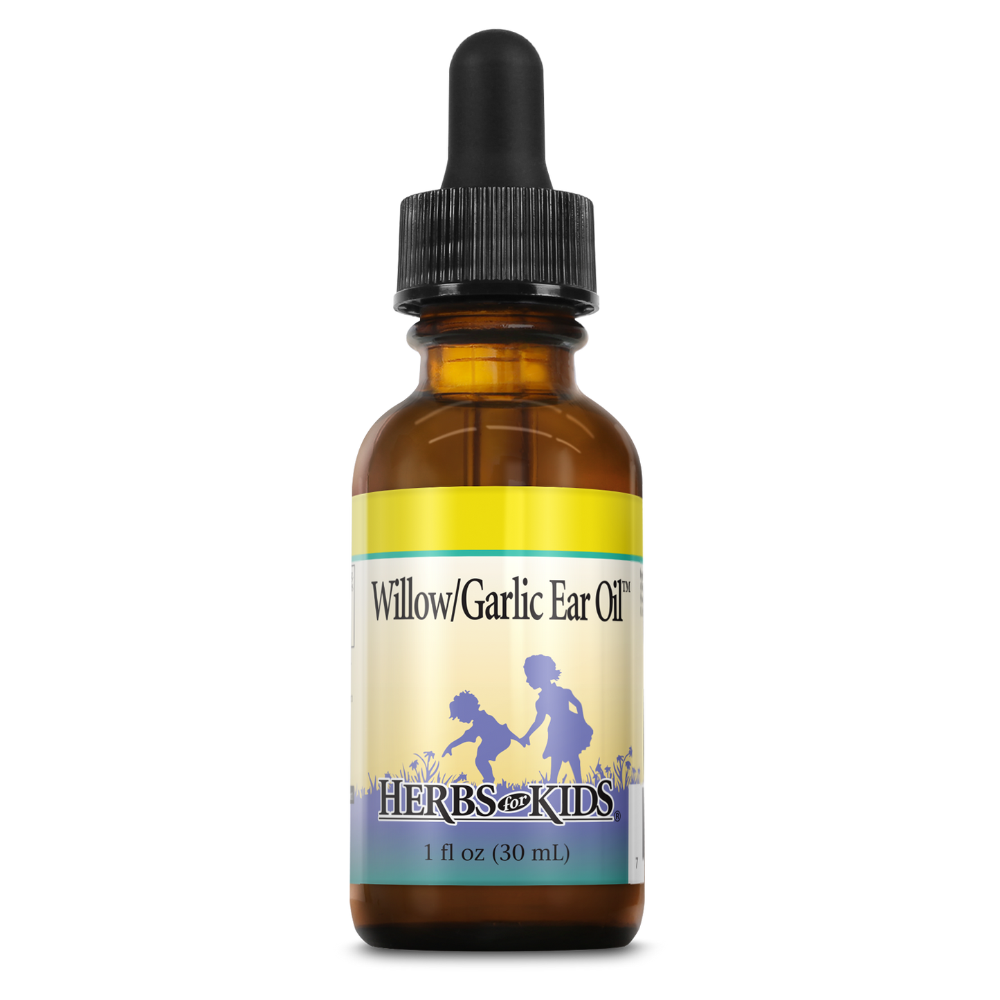 Herbs for Kids Willow/Garlic Ear Oil, Unscented (Btl-Glass) | 1oz