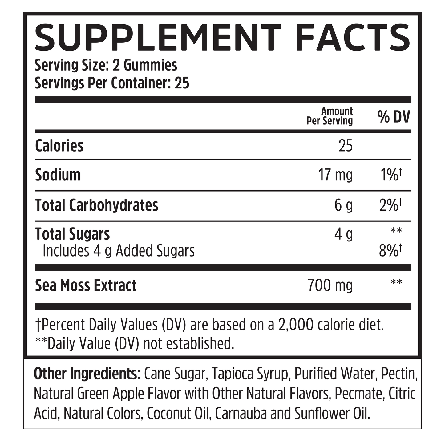 Irish Sea Moss Gummies
