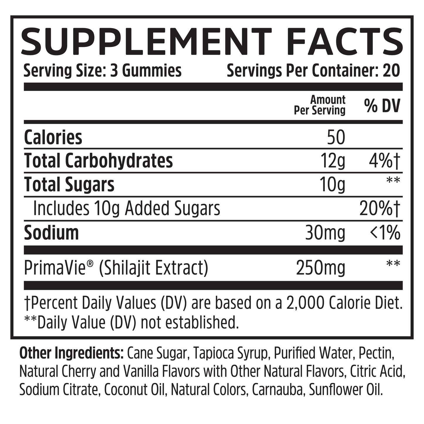 Shilajit Gummies
